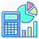 Data Valuation Accounting Analytics Icon