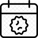 Data Do Virus Compromisso De Virus Compromisso De Coronavirus Ícone