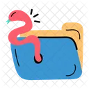 Data Virus File Virus Malware Icon