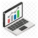 Stock Market Online Data Data Analytics Icon