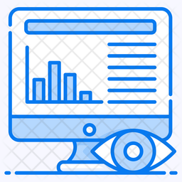 Data Visualization Icon - Download in Colored Outline Style
