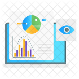 Data Visualization Icon - Download in Flat Style