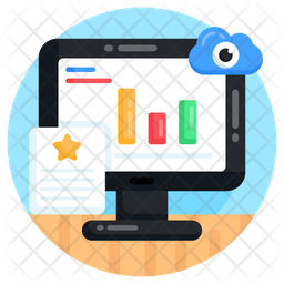 Data Visualization Icon - Download in Flat Style