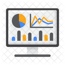Data Visualization Icon - Download in Flat Style