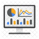 Data Visualization Analytics Statistics Icon