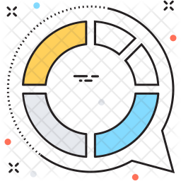 Data Visualization Icon - Download in Colored Outline Style