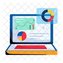 Data Visualization Icon - Free Download Network & Communication Icons ...