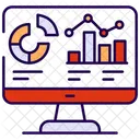 Data Visualization Analytics Statistics Icon
