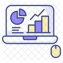 Data Visualization Analytics Statistics Icon