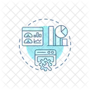 Data visualization tools  Icon