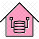 Data Warehouse Symbol Connect Icon