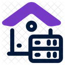 Data Warehouse Loja Arquivo Ícone