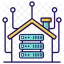 Data Warehouse Data Storage Data Center Icon