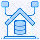 Data Warehouse Data Store Data Storage アイコン