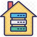 Data Warehouse Client Server Data Storage Icon