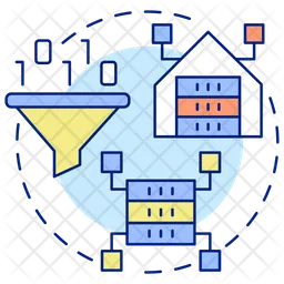 Data warehouse  Icon