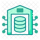 Data Warehouse Data Storage Server Icon