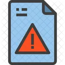 Data Warning  Icon