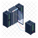 Server Room Database Servers Data Servers Icône