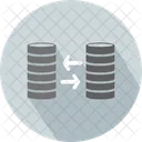 Database Transfer Storage Icon