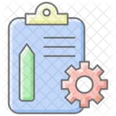 Database Awesome Lineal Color Icon Icon