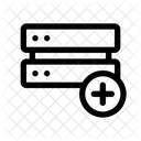 Database Servers Hosting Icon