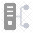 Database Management Networking Icon