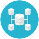 Databse Network Streamline Kameleon Icon