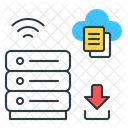 Database Data Download Icon