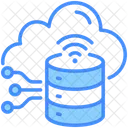Database Cloud Server Icon