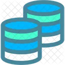 Database Data Storage Data Collecction Icon