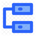 Database Network Internet Icon