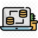 Database Working Working At Home Icon