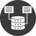 Database Datacenter Shared Server Icon