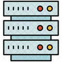 Database Network Servers Icon