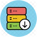 Database Downloading Server Icon