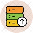 Database Uploading Rack Icon