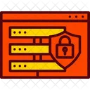 Database Security Lock Icon