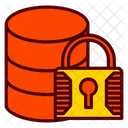 Database Lock Privacy Icon