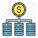 Database Digital Economy Digital Money Icon