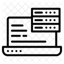 Database Server Storage Icon