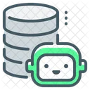 Artificial Intelligence Ai Database Icon