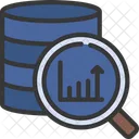 Database Analysis Database Analytical Icon