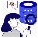 Database analysis  Icon