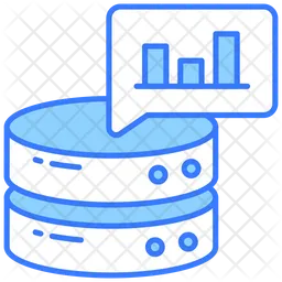 Database analytics  Icon