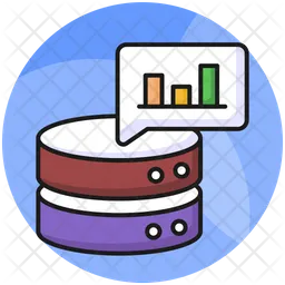 Database analytics  Icon
