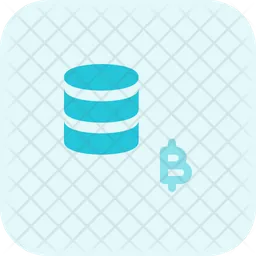 Database Bitcoin  Icon
