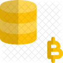 Database Bitcoin  Icon