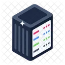 Dataserver Database Cabinet Datacenter Icon