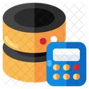 Server Calculation Dataserver Database Calculation Icon